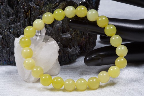Edelstein armband zitronenjade - armband,