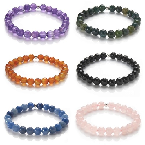 Edelstein armband 8mm - armband,