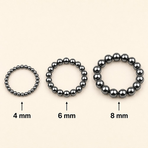 Hämatit edelstein armband - hämatit,