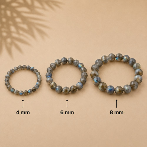 Labradorit edelstein armband - labradorit,