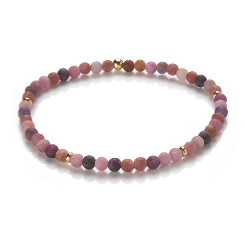 Rubin edelstein armband - rubin, edelstein-armband