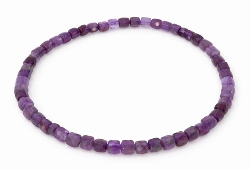 Amethyst würfel stretch - amethyst,