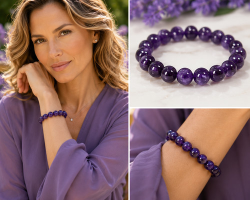 Schönes armband aus edelstein - aus,