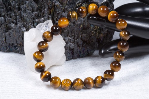 Edelstein armband tigerauge - edelstein,