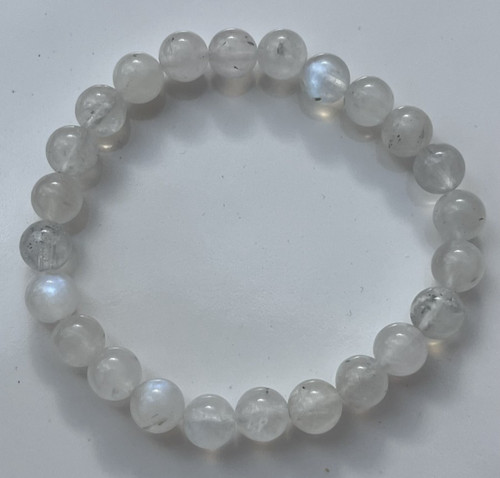 Weißes mondstein armband - weißes,