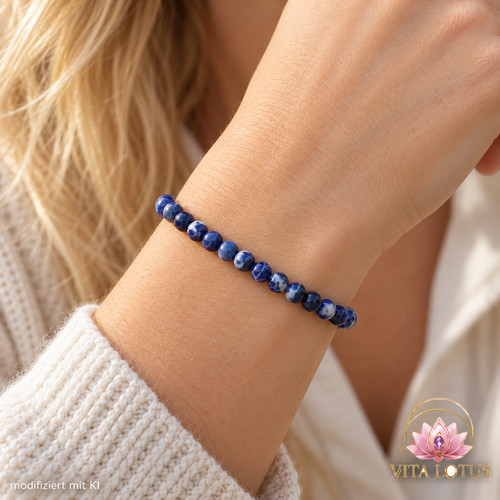 Sodalith mini kugelarmband - mini-kugelarmband, 4