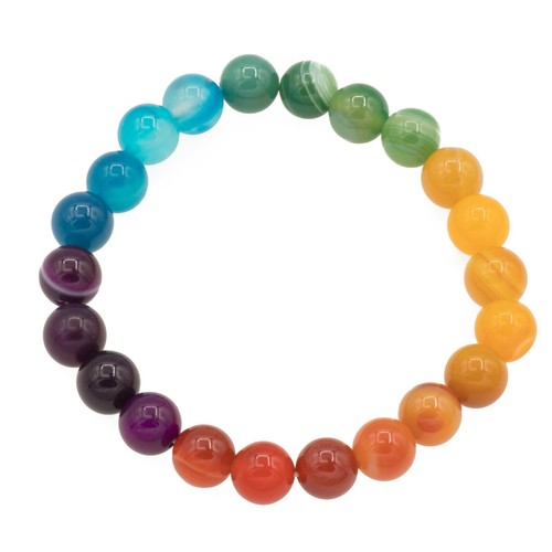 Regenbogen armband chakra - regenbogen,